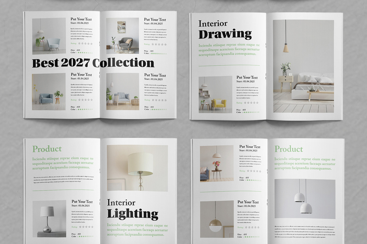 Interior Catalog Layout, a Brochure Template by ContestDesign (Photo 3 of 3)