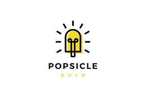 Popsicle Bulb Ice Cream Lamp Idea