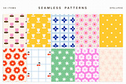 COLORED PATTERNS, a Pattern Graphic by erasovas (Thumbnail 7 of 11)