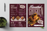Roasted Chicken Menu, a Flyer Template by Annora Studio (Thumbnail 2 of 6)