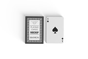 Playing card mockup Card game mockup, a Packaging Mockup by GraphicVil (Thumbnail 7 of 9)