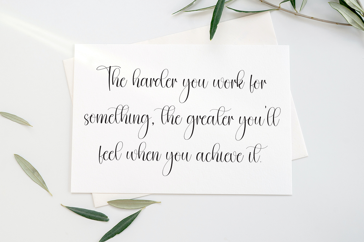 Bodycount | Script Font, a Handwritten Font by Scratchones (Photo 3 of 9)