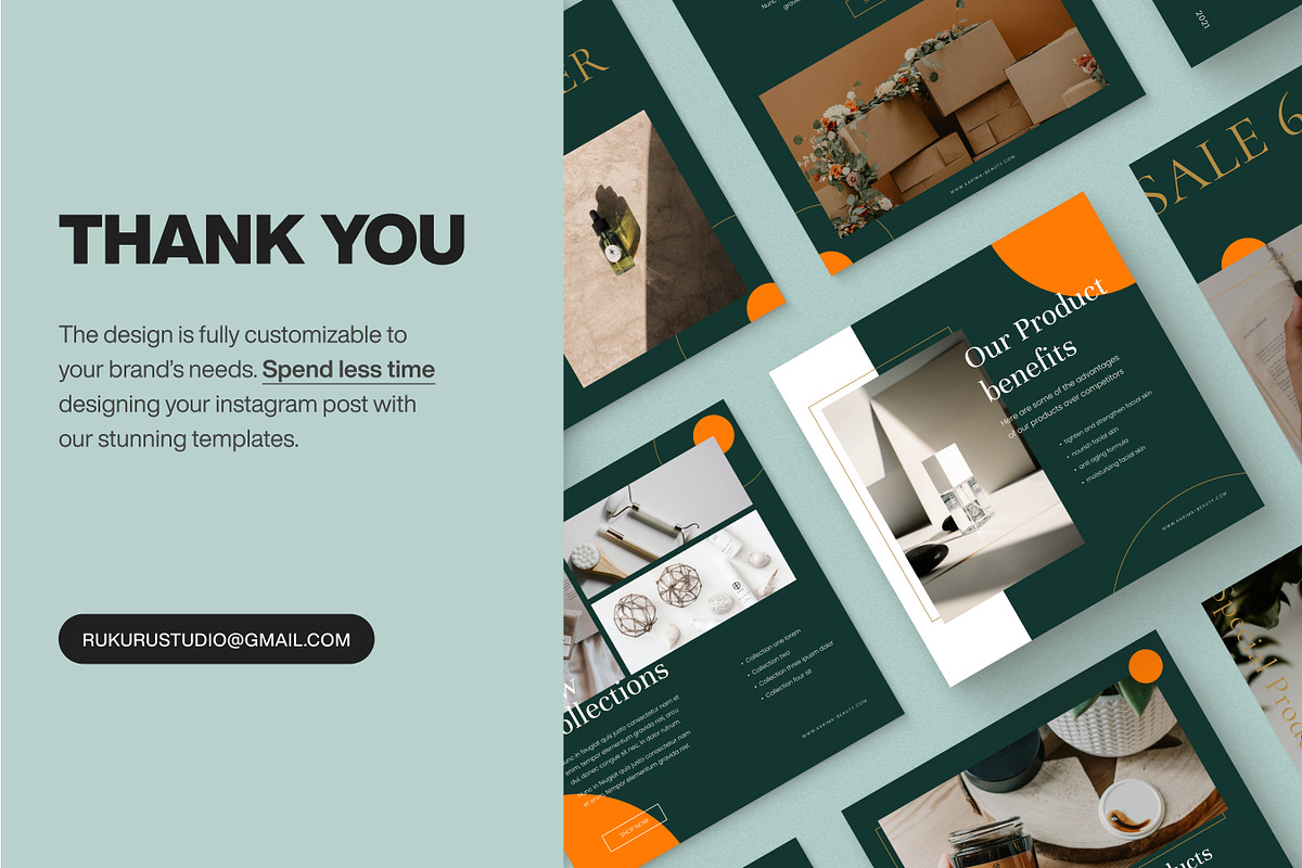 Beauty Product Instagram Template, a Social Media Template by prajapixels (Photo 4 of 4)