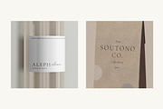 Soutono Minimal Logo Kit Ai,Eps,Psd, a Branding & Logo Template by Feel This (Thumbnail 13 of 13)