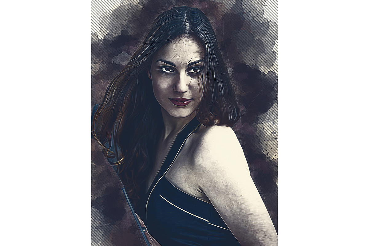 Artistic Oil Painting PS Action, an Action Add-On by Studio Retouch (Photo 8 of 11)