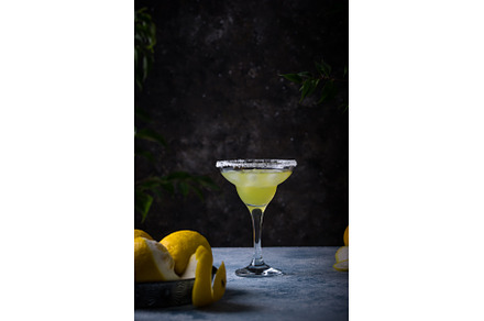 Lemon citrus Margarita or Martini, a Food & Drink Photo by Yulia Furman