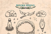 Before Spring | Late Winter Set, a Seasonal Illustration by Ink Stories (Thumbnail 3 of 22)