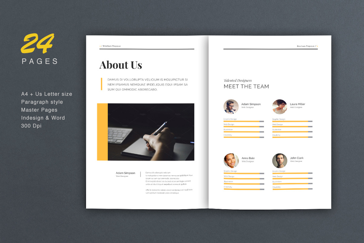 Proposal Brochure, a Brochure Template by Estartshop (Photo 6 of 13)