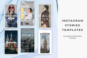 25 Instagram Stories Templates