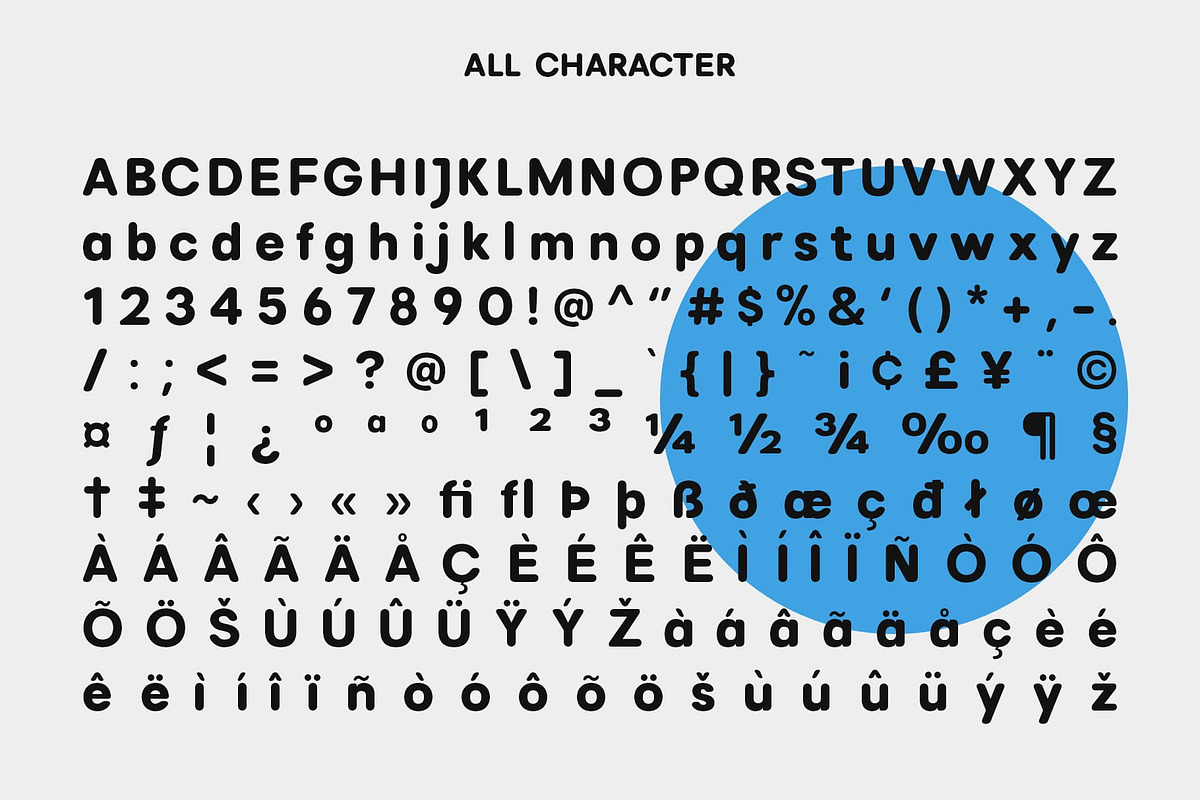 Radeil Rounded, a Sans Serif Font by Craft Supply Co. (Photo 5 of 8)