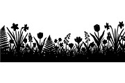 Botanical Floral Border, an Object Graphic by Creativeshirt (Thumbnail 17 of 20)