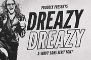 Dreazy a Wavy Sans Serif Font, a Sans Serif Font by Honestype (Thumbnail 1 of 12)