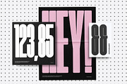 Poster Compressed, a Sans Serif Font by Arkitype (Thumbnail 9 of 11)