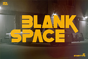 Blank Space Type Face Font, a Sans Serif Font by Storytype Studio (Thumbnail 1 of 15)