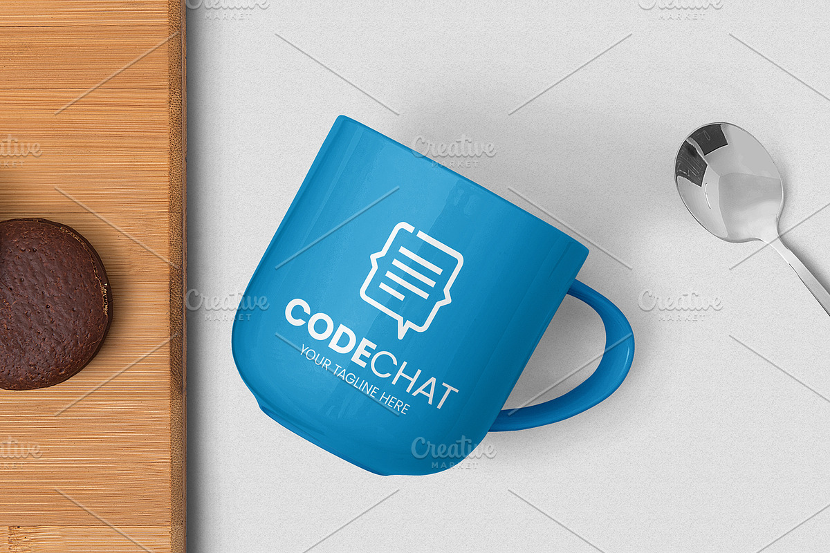 Code Chat Logo, a Branding & Logo Template by Logo Lab (Photo 4 of 4)