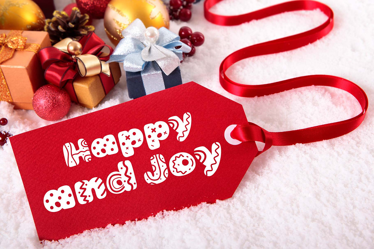 Xmas Enjoy font, a Handwritten Font by KengGraphic (Photo 5 of 10)