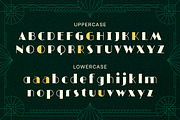 Grystond - Modern Retro Art Deco, a Sans Serif Font by Typia Nesia (Thumbnail 2 of 14)