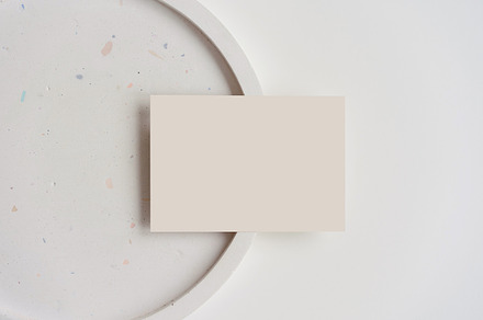 Business Card Mockup, a Business Card Template by sparklemockup