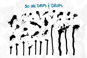 Inky PSD Brushes