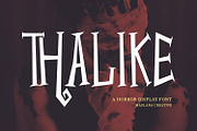 Thalike Display Font, a Serif Font by Maulana Creative (Thumbnail 1 of 7)