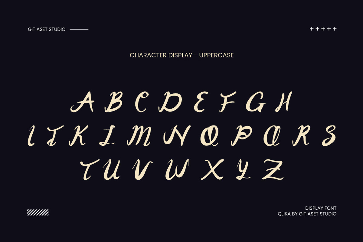 Qlika Script Font, a Handwritten Font by gitasetstudio (Photo 3 of 6)