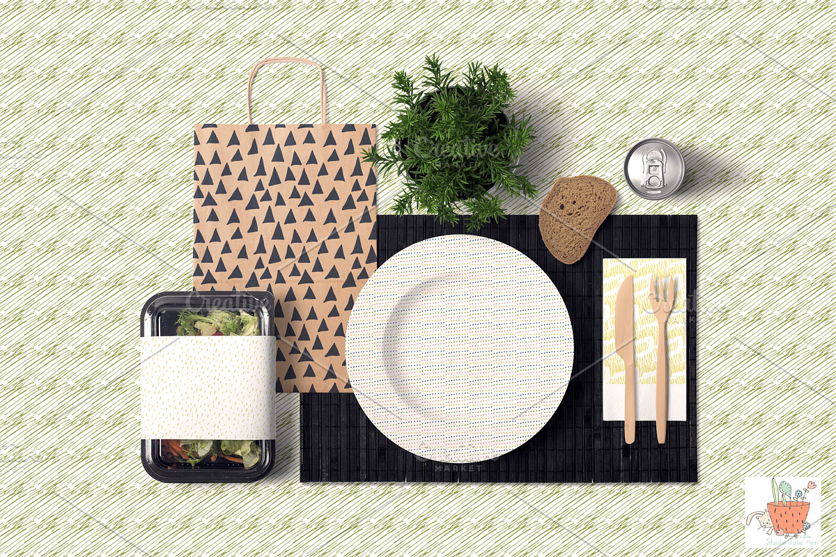 Seamless Vector Patterns, a Pattern Graphic by Studio Julie Ann (Photo 5 of 6)