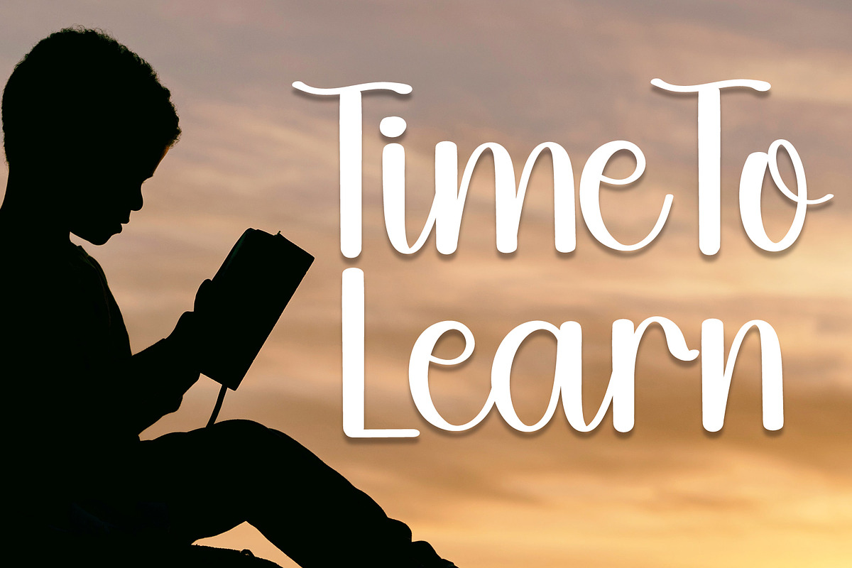 Education, a Handwritten Font by FreshTypeINK (Photo 2 of 6)