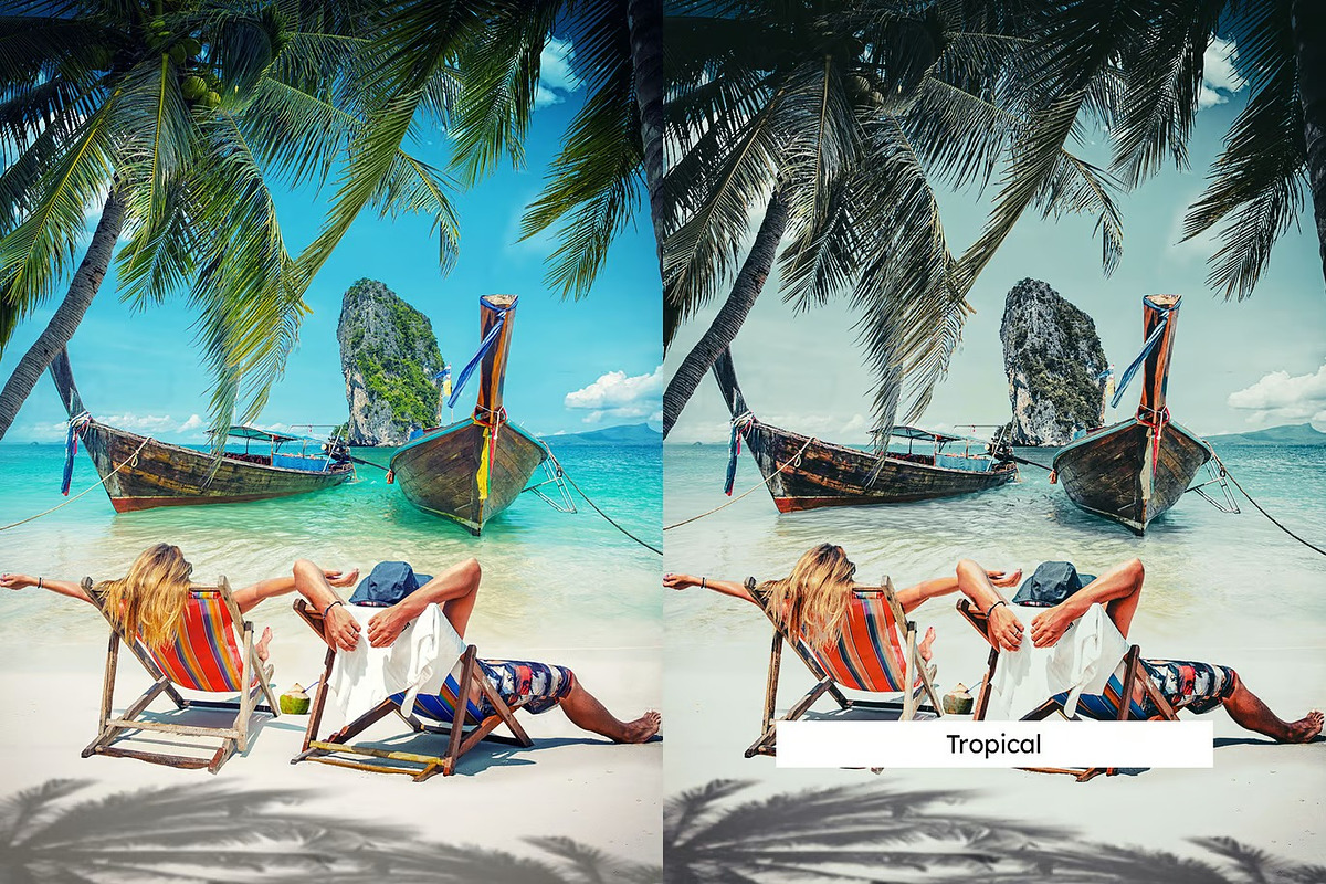 20 Cabana Lightroom Presets and LUTs, a Preset Add-On by Hubzway (Photo 9 of 10)