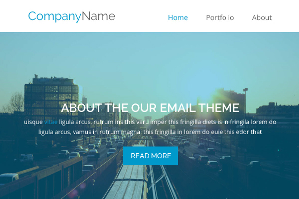 Responsive E-newsletter template, an Email Template by QuickArtisan (Photo 7 of 7)