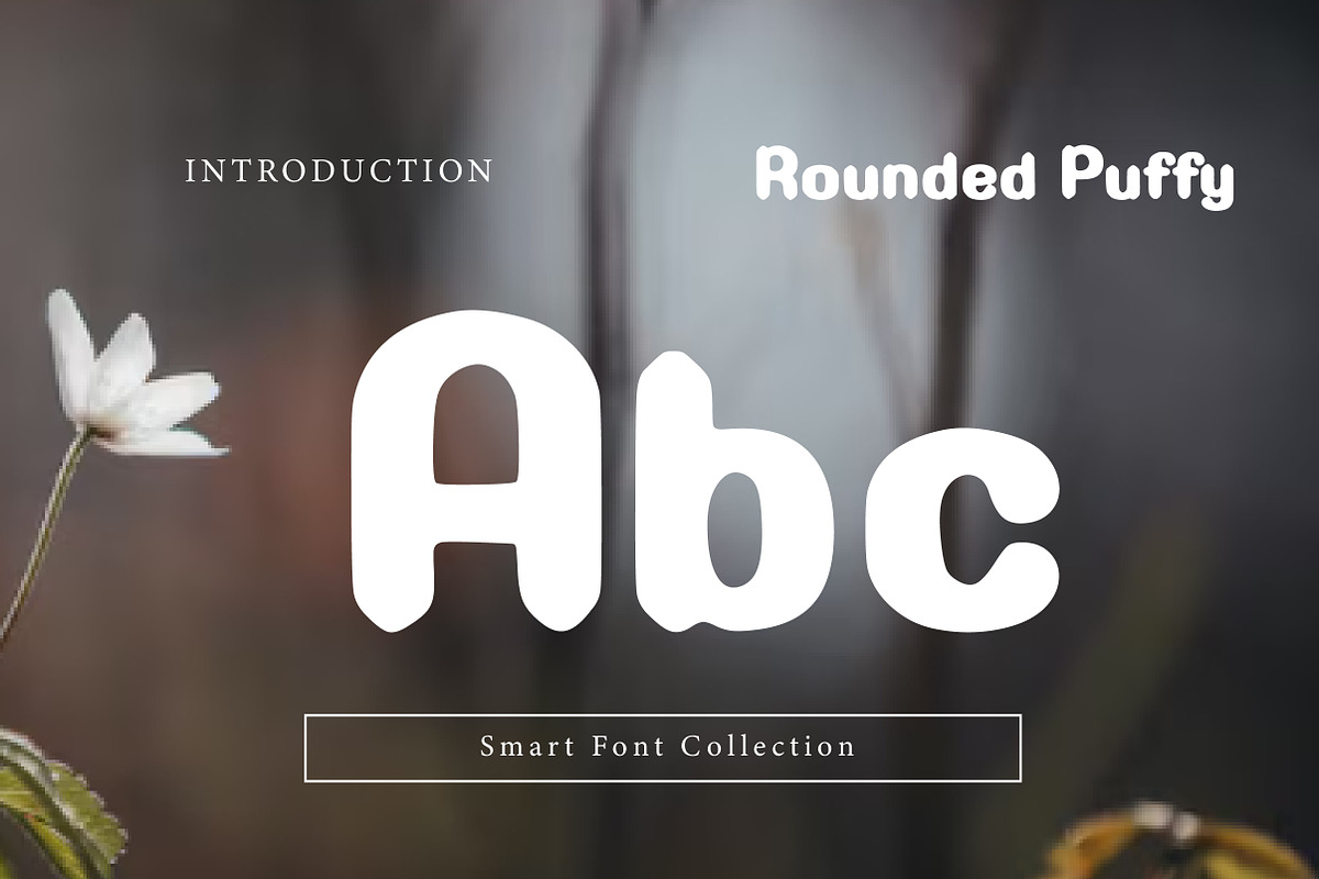 Rounded Puffy, a Slab Serif Font by Wow Magic (Photo 2 of 3)