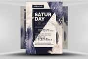 Feather Series – Saturday Night Flye, a Flyer Template by FlyerHeroes (Thumbnail 1 of 4)
