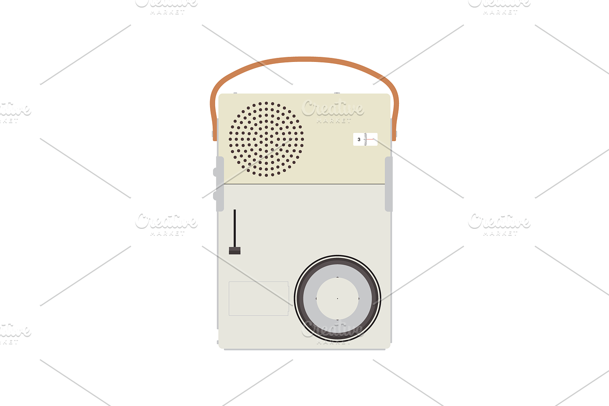 Retro Electronics Illustrations, an Object Illustration by BenDesigner (Photo 2 of 7)