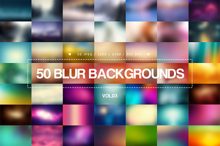 50 Blur Backgrounds _ Vol.03