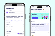 TaskWhiz Planning App UI Kit, an UI Kit Template by floxui (Thumbnail 7 of 9)