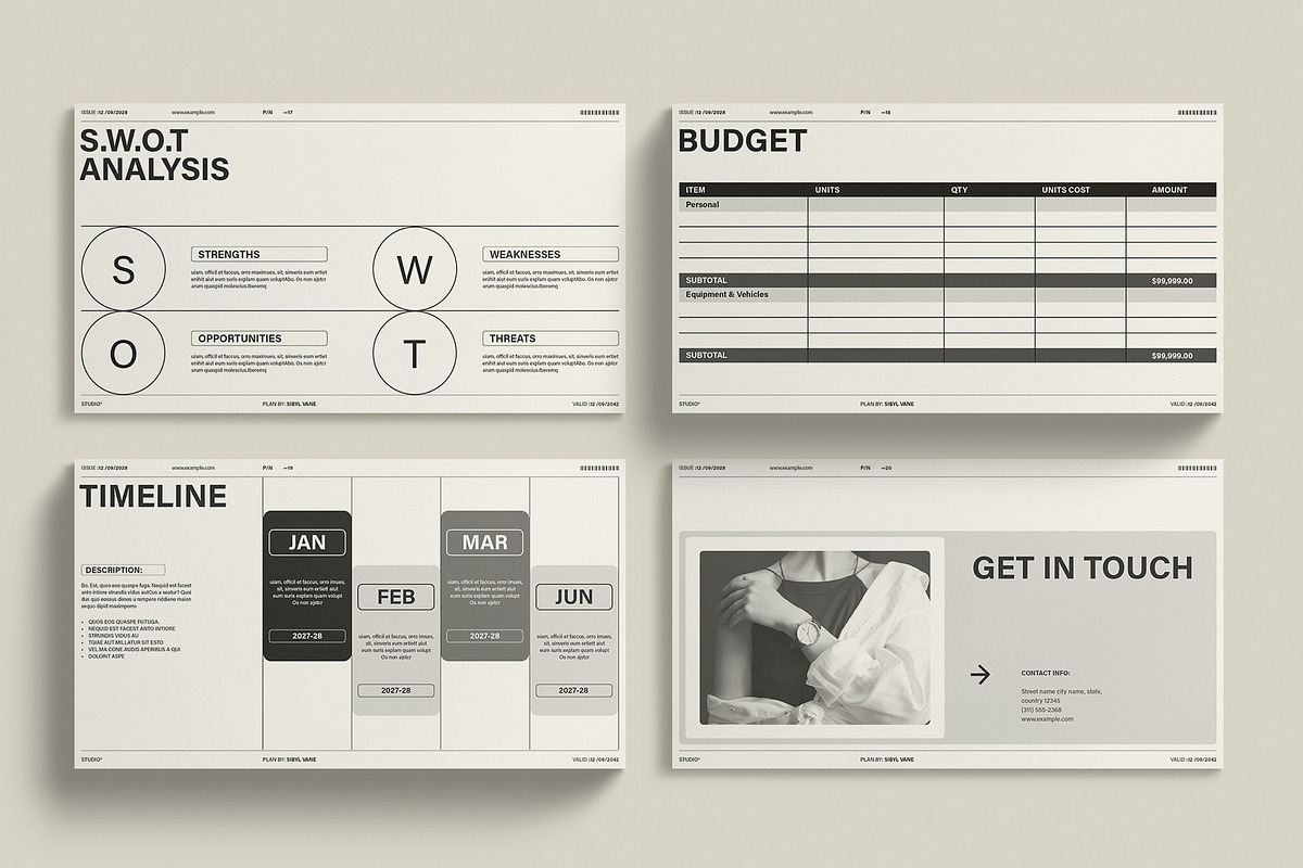 Business Plan Presentation Template, a Presentation Template by RedGiant (Photo 6 of 6)