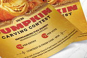 Pumpkin Carving Contest Canva Flyer, a Flyer Template by Godserv Designs (Thumbnail 12 of 15)