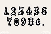 Decorative Gothic Display Font, a Blackletter Font by Century Library (Thumbnail 5 of 6)