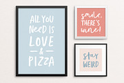 Totally Terrific Typeface, a Script Font by Sam Parrett (Thumbnail 2 of 7)
