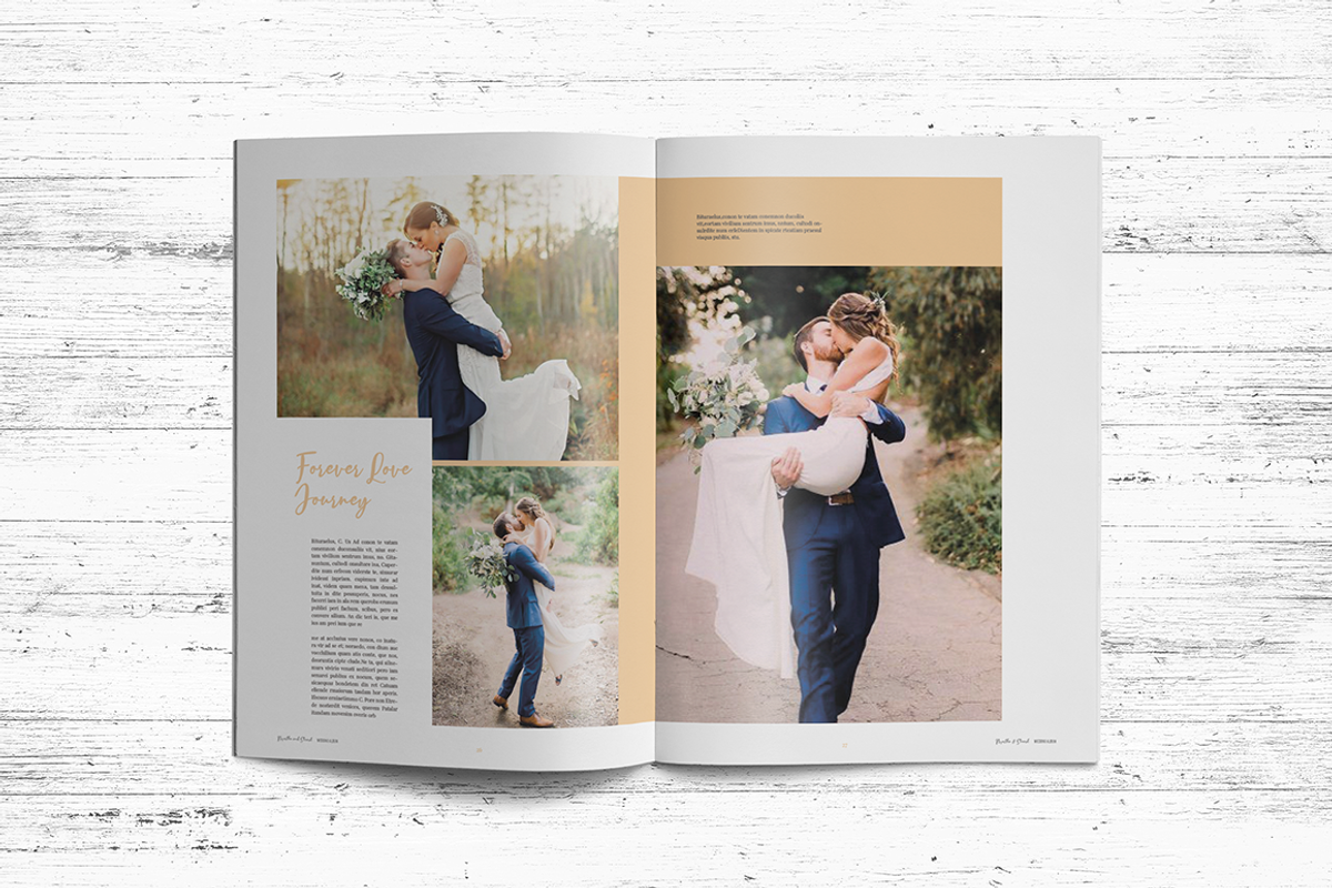 Wedding Album Template, a Magazine Template by spidergraph (Photo 12 of 16)