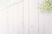 Stock Photo | Floral Desk Mockup, an Arts & Entertainment Photo by Sweet Rain Studios (Thumbnail 4 of 4)