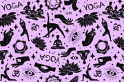 Yoga Symbols, a Healthcare Illustration by Zim Varezhkin (Thumbnail 6 of 7)