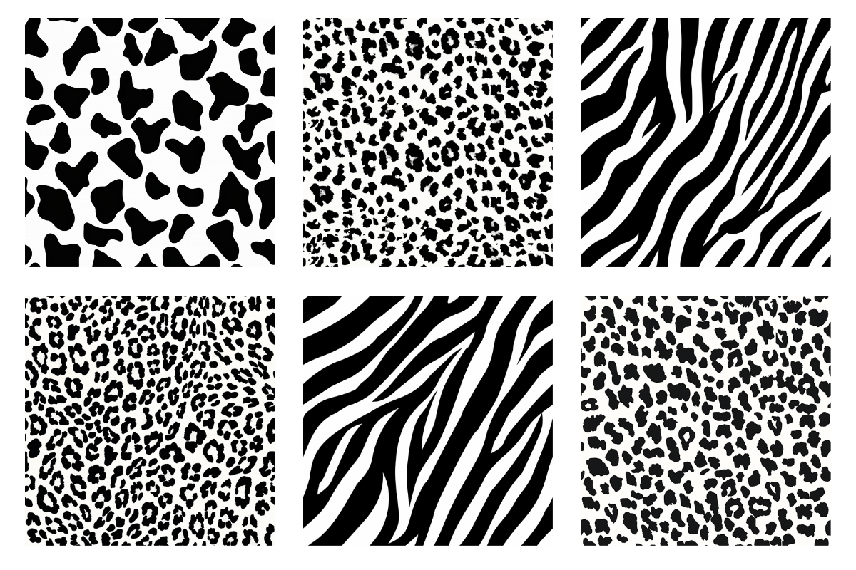 Black Animal Print Seamless Pattern, a Pattern Graphic by Gloria Designed It (Photo 3 of 3)