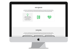 Themedia - Responsive One Page PSD