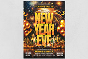 New Year Eve Flyer, a Flyer Template by Tarommir (Thumbnail 3 of 4)
