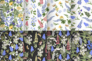 Wildflower Seamless Patterns, a Pattern Graphic by artdemidova (Thumbnail 1 of 7)
