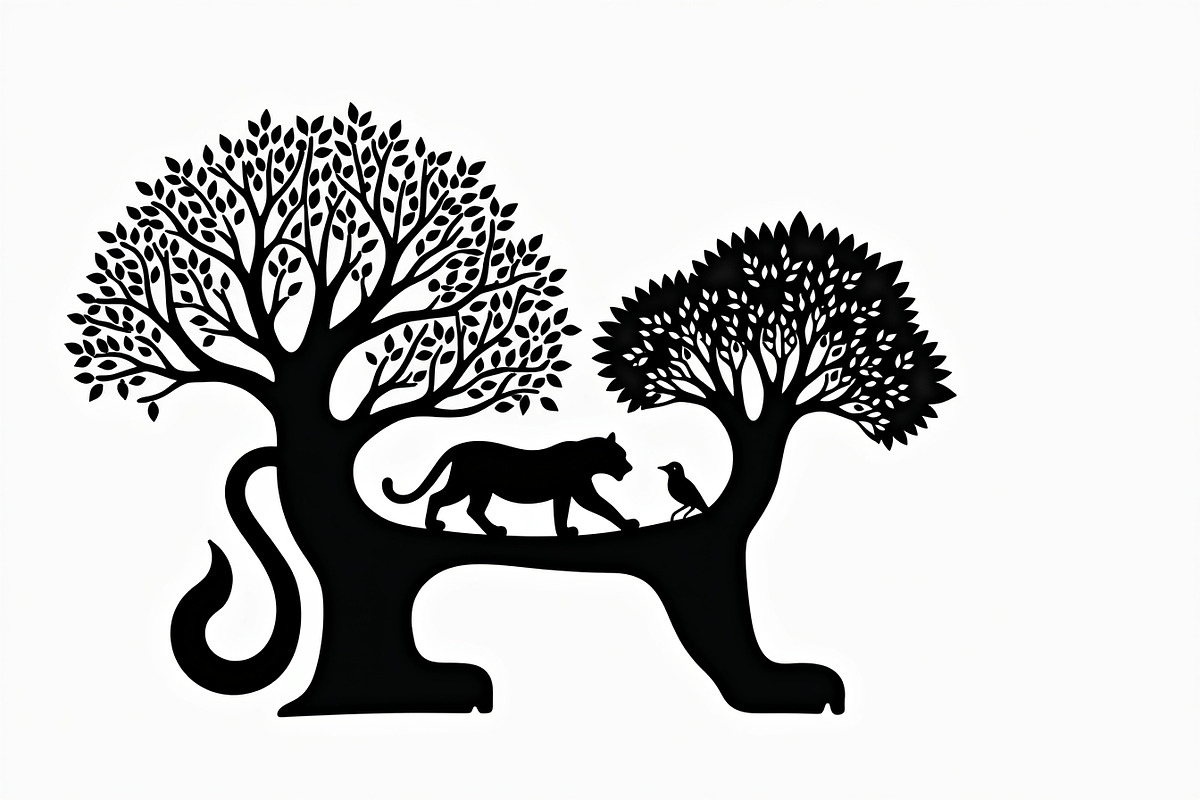 Beautiful Cheetah Silhouette Vector, an Illustration by Amazin_art (Photo 12 of 21)