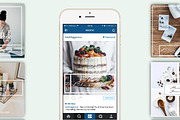 Instagram Template, a Social Media Template by Jo-Lou Design (Thumbnail 3 of 3)