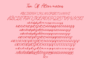 Sparkle Cheers | Whimsical Font, a Script Font by Jolicia Type (Thumbnail 11 of 15)