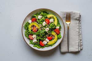 Healthy Salad, a Photo by rarrarorro