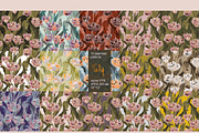 Tulip seamless vector set, a Pattern Graphic by PatternsBlooming (Thumbnail 8 of 8)